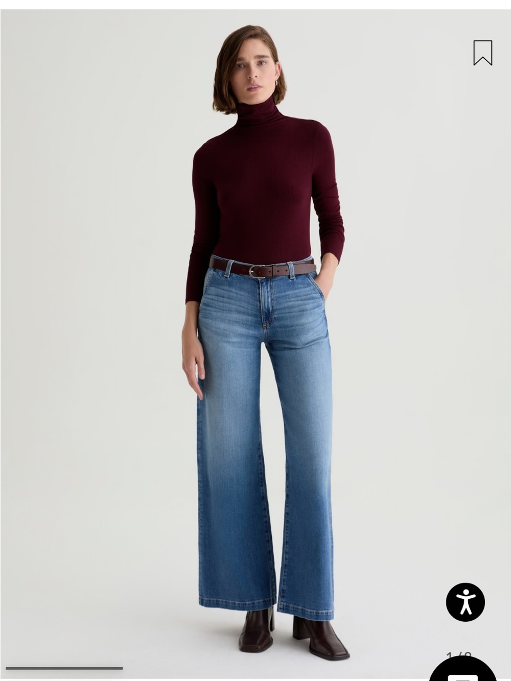 AG Stella Jean, Low Slung Palazzo, Size 28, LIKE NEW